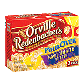 Orville Redenbacher's Microwave Popcorn Pour Over Movie Theater Butter 3.8 Oz Left Picture